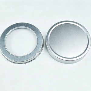 Boîte en fer blanc ronde vide pour bonbons, style jeu coréen tendance, 90*20mm, en stock - Product Image 3