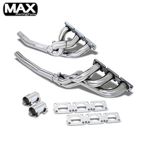 Kit de tuyau de descente d'échappement de pièces de course automobile silencieux Turbo voiture acier inoxydable 3.0L 3.2L pour BWM E36 323i 325i 328i M3 92-98 - Product Image 2