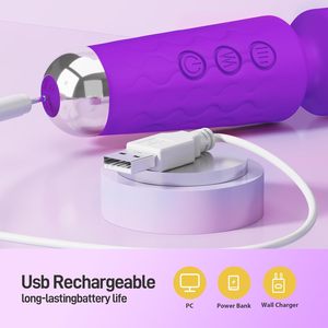 STELLAR PATH Masseur corporel étanche rechargeable par USB, baguette vibrante pour clitoris, vibrateur puissant, jouet sexuel pour adultes, femmes - Product Image 4