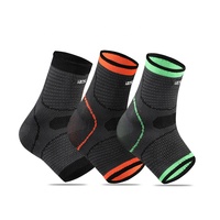 VBOSi 7047A Manchon de compression tricoté pour pied, stabilisateur, faible MOQ, protection sportive élastique en nylon, soutien de la cheville, unisexe, haute performance