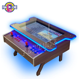 Funzone nhà máy Retro đa trò chơi 2 người chơi <span class=keywords><strong>Arcade</strong></span> Bàn cà phê chiến đấu hộp trò chơi Rocker Cocktail <span class=keywords><strong>Arcade</strong></span> máy - Product Image 5