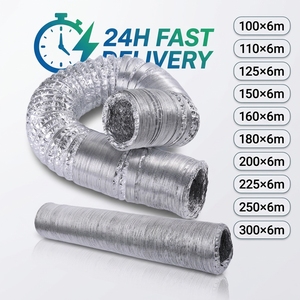 Sx Floors - Manguera de Aluminio Resistente a la Corrosión para <span class=keywords><strong>Aire</strong></span> <span class=keywords><strong>Acondicionado</strong></span> HVAC, Conducto Flexible para Tuberías de <span class=keywords><strong>Aire</strong></span> Hecho de Lámina de Aluminio Duradera - Product Image 1