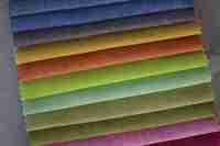 Tissu d'ameublement 100 % polyester tissé uni, léger, respirant, imperméable, aspect lin, pour canapé et usage domestique/industriel - Grande Vente