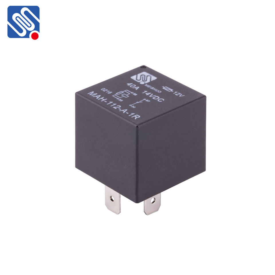 Meishuo MAH-S-112-A-1R Mini High Power 40A/14VDC Automotive Relay New 12 Volt Resistor for Camry Model Peugeot Car Auto Relays