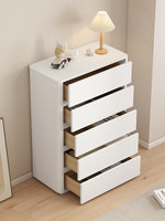 Armoire de rangement murale moderne et simple en chêne à 5 tiroirs pour chambre et salon, mobilier de maison