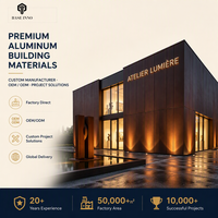 2026 Inno OEM Panneaux de façade en aluminium perforé sans joint pour mur-rideau complexe, revêtement de bâtiment