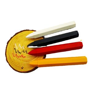 50 Pack Lumber Marking <b>Crayons</b> <b>Wax</b> Tire Marker Drawing <b>Crayons</b> for Wood Metal Timber Carton - Product Image 1