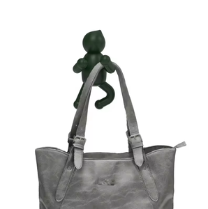 Vui kongfu nhựa dính Wall Mount khăn móc sáng tạo hình con người áo treo móc thiết lập đa chức năng phòng tắm Key - Product Image 4