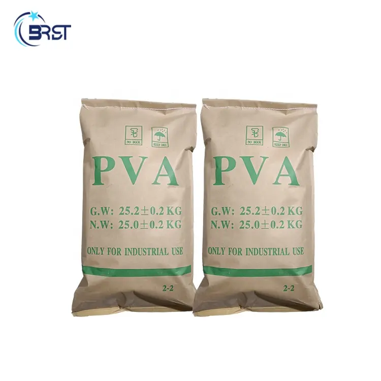 Alcool polyvinylique 2488 poudre granulaire haute viscosité 2488 poudre froide soluble dans l'eau pva 2488 adhésif