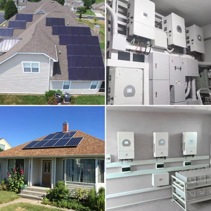 Sistema Híbrido Todo en Uno de 30 Kw, Generador con Sistema de Almacenamiento de Energía Solar de 1 MW, Sistema de Energía Solar Híbrido de 3 Kva, 5 KW, 6 KW, 8 KW, 12 KW para el Hogar - Product Image 4
