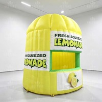 Stand de limonade gonflable portable, tente gonflable pop-up pour événements extérieurs, stand de vente de boissons pour camping et carnaval