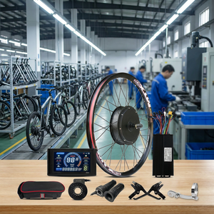 <span class=keywords><strong>Kit</strong></span> de conversion de vélo électrique durable 52V 2000W avec moteur de moyeu arrière <span class=keywords><strong>26</strong></span> <span class=keywords><strong>pouces</strong></span> et contrôleur sinusoïdal pour <span class=keywords><strong>VTT</strong></span> à pneus larges - Product Image 1