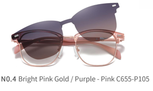Lunettes de soleil polarisées à <span class=keywords><strong>clip</strong></span> magnétique tendance, monture TR, en promotion - Product Image 6