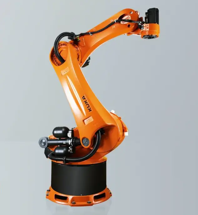 Brazo de Robot Industrial KR30/60, 6 ejes, 20kg de carga útil con pinza de Robot, Robot de carga y descarga para manejo de paletización