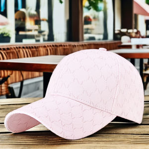 คอลเลคชั่นฤดูใบไม้ผลิฤดูร้อน2024หมวกเบสบอลพิมพ์โลโก้แบบกำหนดเองสำหรับผู้ชายผู้หญิงผ้าก้างปลาสีเข้มขายส่ง - Product Image 3