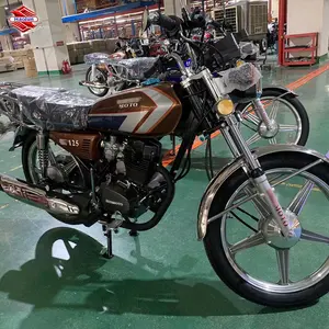 Popüler motosiklet satılan asya ve güney amerika motosiklet iş için uygun ucuz motosiklet Cg125cc irak'ta sıcak satış