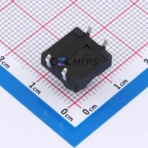 TSA12111-095B512BA Tactile Switch Through hole-4P,11.7x11.5mm Switch Single Pole Single Throw Round Button 2.8N 11.7mm - Product Image 2