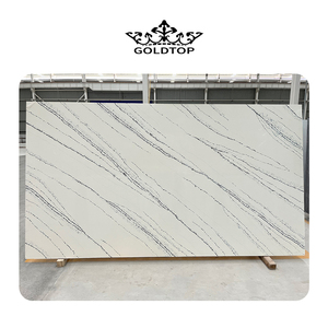 GOLDTOP Comptoirs de haute qualité Calacatta Sivec <span class=keywords><strong>Quartz</strong></span> 5093 sans silicone Vanity Tops Design moderne OEM/ODM disponible en Australie - Product Image 3