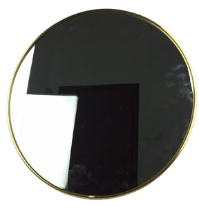 <span class=keywords><strong>Miroir</strong></span> mural décoratif moderne, verre rond, décoration de beauté moderne, bon marché, 1 pièce - Product Image 1