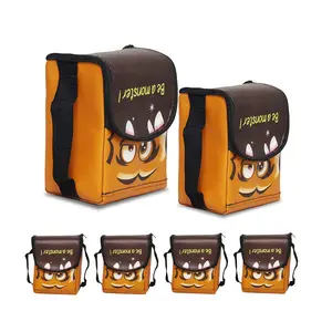 Wholesale custom Kids Lunch bag Cooler Compartment Leakproof Insulated Soft small Lunch Cooler Bag