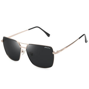 Gafas de sol de metal retro Brief Jack para mujer, lentes polarizadas TAC con protección UV400, modelo 1295 - Product Image 1