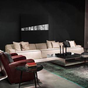 Canapé DAMASCO Minimaliste Italien |   Canapé modulaire en tissu de qualité supérieure avec coussins moelleux pour une maison contemporaine - Product Image 1