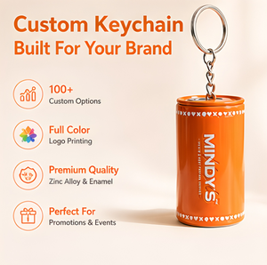 Porte-clés personnalisé <span class=keywords><strong>en</strong></span> forme de canette de soda, mini porte-clés <span class=keywords><strong>en</strong></span> métal, logo <span class=keywords><strong>en</strong></span> relief, breloque <span class=keywords><strong>en</strong></span> forme de bouteille de boisson orange pour cadeau promotionnel - Product Image 1