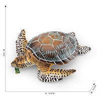 Animales Marinos Simulados, Modelo de Tortuga, Juguetes Educativos Cognitivos para Niños, Adornos de Tortuga Submarina