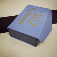 Cajas de Cartón Rígido Decorativas de Alta Calidad, Papel de Regalo Personalizado, Papel Postal, Cajas de Envío para Negocios