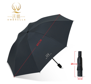 <span class=keywords><strong>Paraguas</strong></span> Plegable Manual <span class=keywords><strong>de</strong></span> Alta Calidad con 8 Varillas, Impermeable, Estilo Americano, con Logotipo Personalizado, Regalos Empresariales - Product Image 4