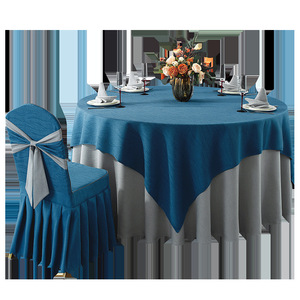 Mantel Redondo <span class=keywords><strong>de</strong></span> Poliéster Grueso <span class=keywords><strong>de</strong></span> Alta Gama <span class=keywords><strong>para</strong></span> Hotel Tianjin Ma Star, Color Sólido, <span class=keywords><strong>de</strong></span> Alta Calidad, <span class=keywords><strong>para</strong></span> Comedor, Restaurante y Banquetes - Product Image 5