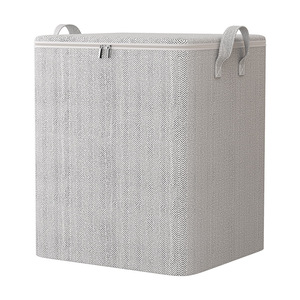 Sac de rangement rectangulaire en polyester imperméable pour couettes et vêtements, capacité 180L, idéal pour le déménagement - Yiwu - Product Image 5