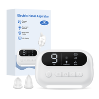 Nouvel aspirateur nasal électrique pour bébé avec 9 modes d'aspiration, design anti-reflux et recharge USB