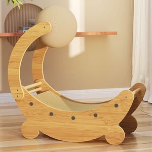Chaise-grattoir en sisal et carton ondulé, douce et confortable, <span class=keywords><strong>pour</strong></span> chats et chiens, détachable, toutes saisons, vente en gros - Product Image 1