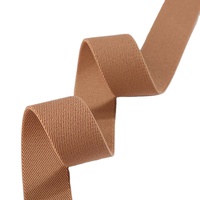 Bandes élastiques noires personnalisées de haute résistance, en polyester pur, avec logo imprimé, sangle en nylon haute ténacité