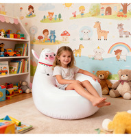 Canapé gonflable pour enfants, canapé gonflable portable pour le camping et les voyages, meubles amusants pour l'intérieur et l'extérieur OEM ODM
