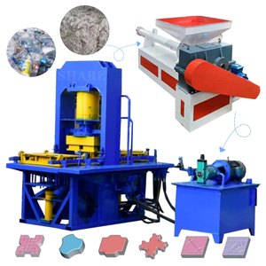 Machine de recyclage de moules à briques en plastique pour transformer les déchets plastiques en briques - Product Image 1