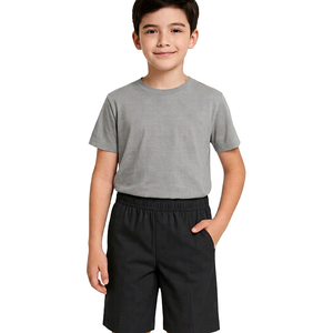 Conjunto de Pantalones de Uniforme Escolar para Niños, Ropa Deportiva de Punto, Uniforme de Entrenamiento, Proveedor OEM, Logotipo Personalizado - Product Image 1