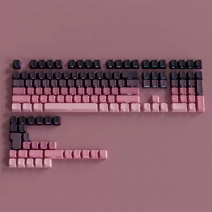 XVX Side Print Keycaps - Shine Through Keycaps, PBT Double Shot Custom