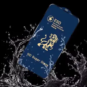 Lion King Screen Protector For Infinix Hot9 Hot10 Hot11 Hot12 Hot20 Hot30 Hot40 OG Gluss ESD Waterproof Tempered Film