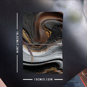 A6 cahier de travail à la mode livre Faux cuir couverture Durable reliure cahier de bureau pour les professionnels cadeau idéal pour <span class=keywords><strong>Studen</strong></span> - Product Image 6