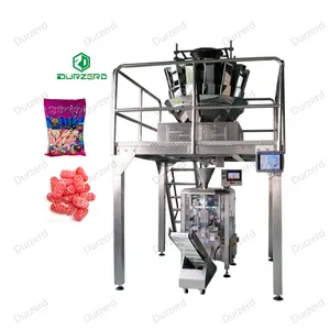 ماكينة تغليف الوسائد والحلوى سهلة الاستخدام، ماكينة تغليف الحلوى الأوتوماتيكية، ماكينة تغليف الحلوى الصغيرة