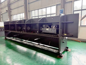 Macchina per taglio <span class=keywords><strong>Cnc</strong></span> v idraulica ad alta velocità con doppio lato SANXIN - Product Image 3