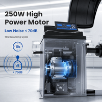 LEO L9030 Équilibreuse de roues 3D haute précision avec affichage numérique pour atelier, mesure entièrement automatique 1g, 10"-24", 70kg, 140 tr/min