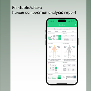 Niedrigerer Preis Profession elle Fitness Körperfett waage 396lb Kapazität & Anti-Tip Design Wasserdicht - Product Image 5