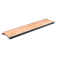Plate-forme d'échafaudage en métal et planche marine en aluminium avec crochet