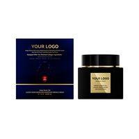 Crème de soin du visage personnalisée OEM, extrait de cellules de fleur de raisin, acide hyaluronique, raffermissante, anti-rides, blanchissante de nuit, hydratante AHA