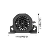 DC12-48V/12-80V 105dB Backup Horn Car Truck Vehicle Reversing Reminders Beeper Buzzer Warning Alarm