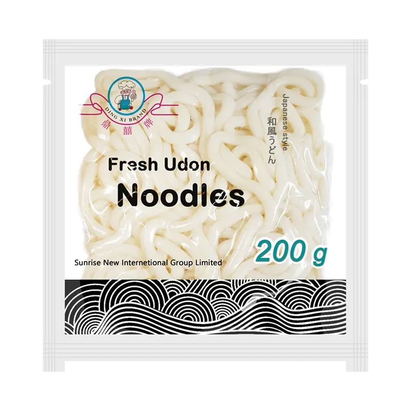 Sunrise Dingxi Marke Halal Yum Yum Low Carb Großhandel Nudel hersteller japanische Udon Nudeln