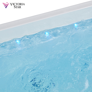 Ngoài trời lớn trên mặt đất Acrylic Spa bơi hồ bơi với thang - Product Image 4
